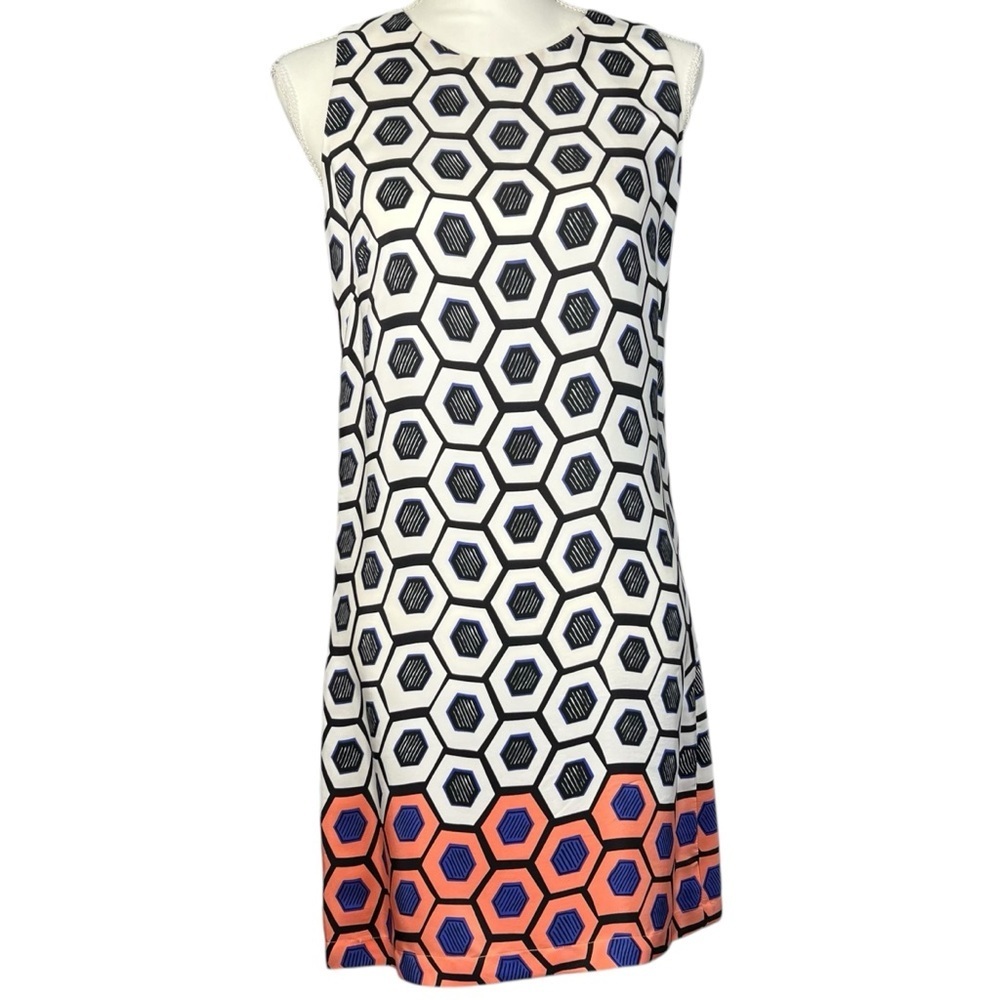 Nell 100% Silk Knee length Sleeveless Women’s dress Size 4